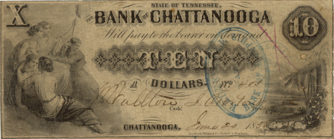 Bk Chattanooga $10 G-94